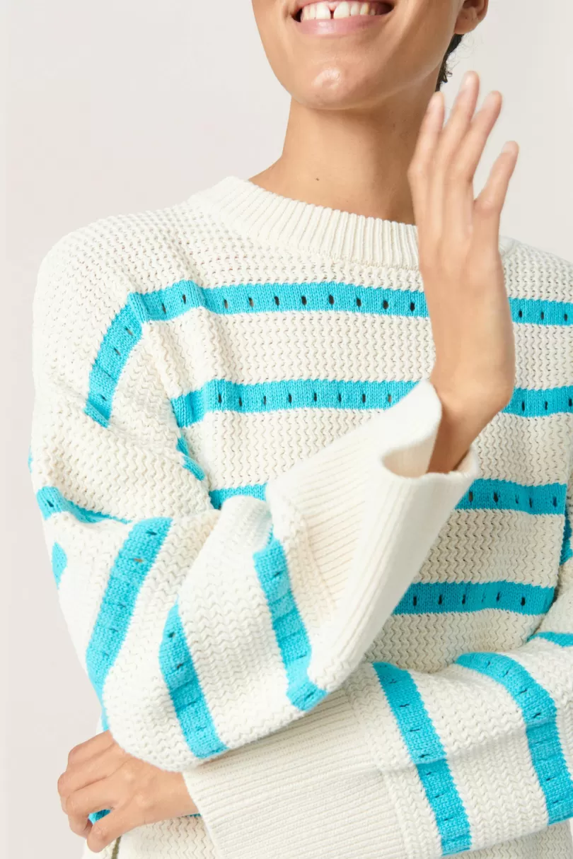 Soaked In Luxury Stickat-SLRavalina Pullover