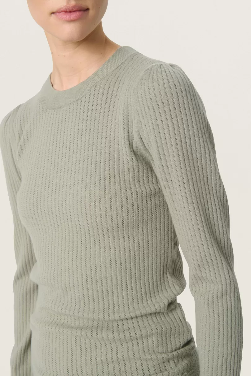 Soaked In Luxury Stickat-SLSpina Pullover