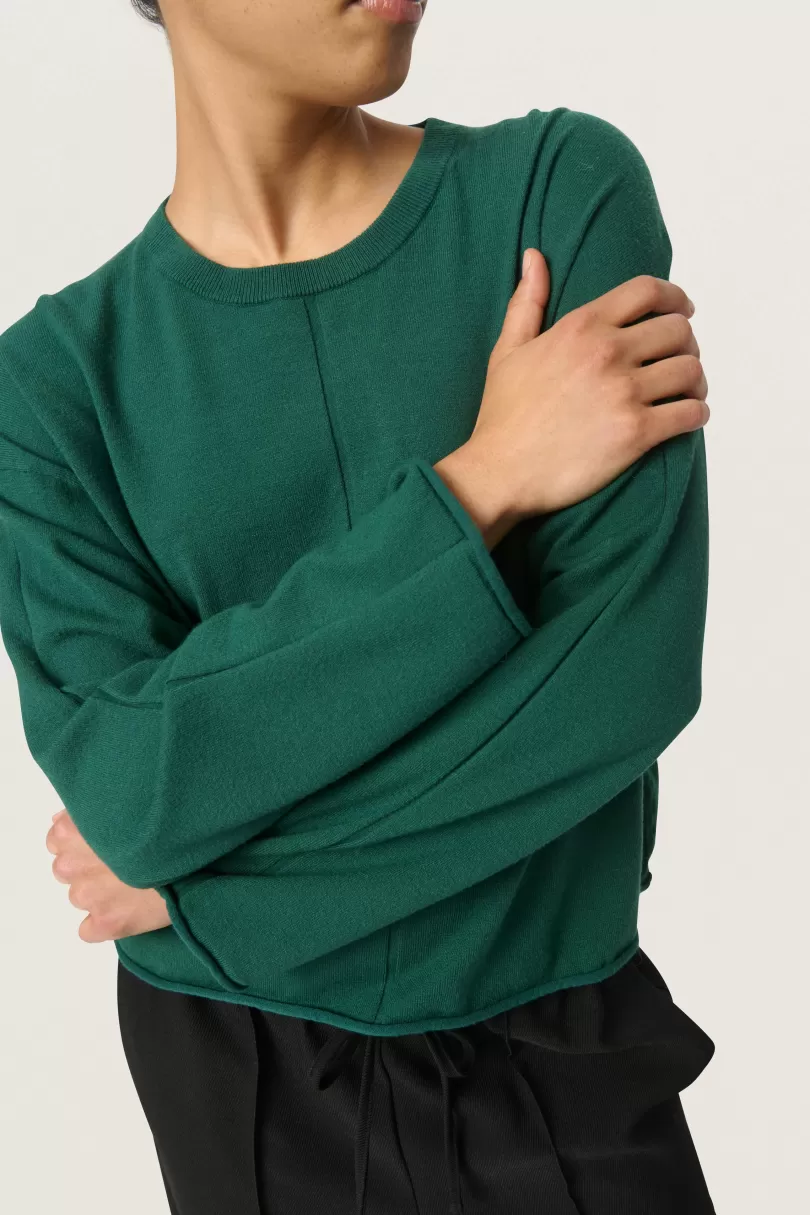 Soaked In Luxury Stickat-SLSpina Pullover