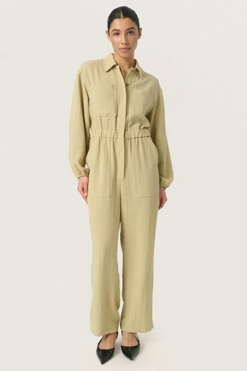 Soaked In Luxury Byxor-SLViggie Jumpsuit